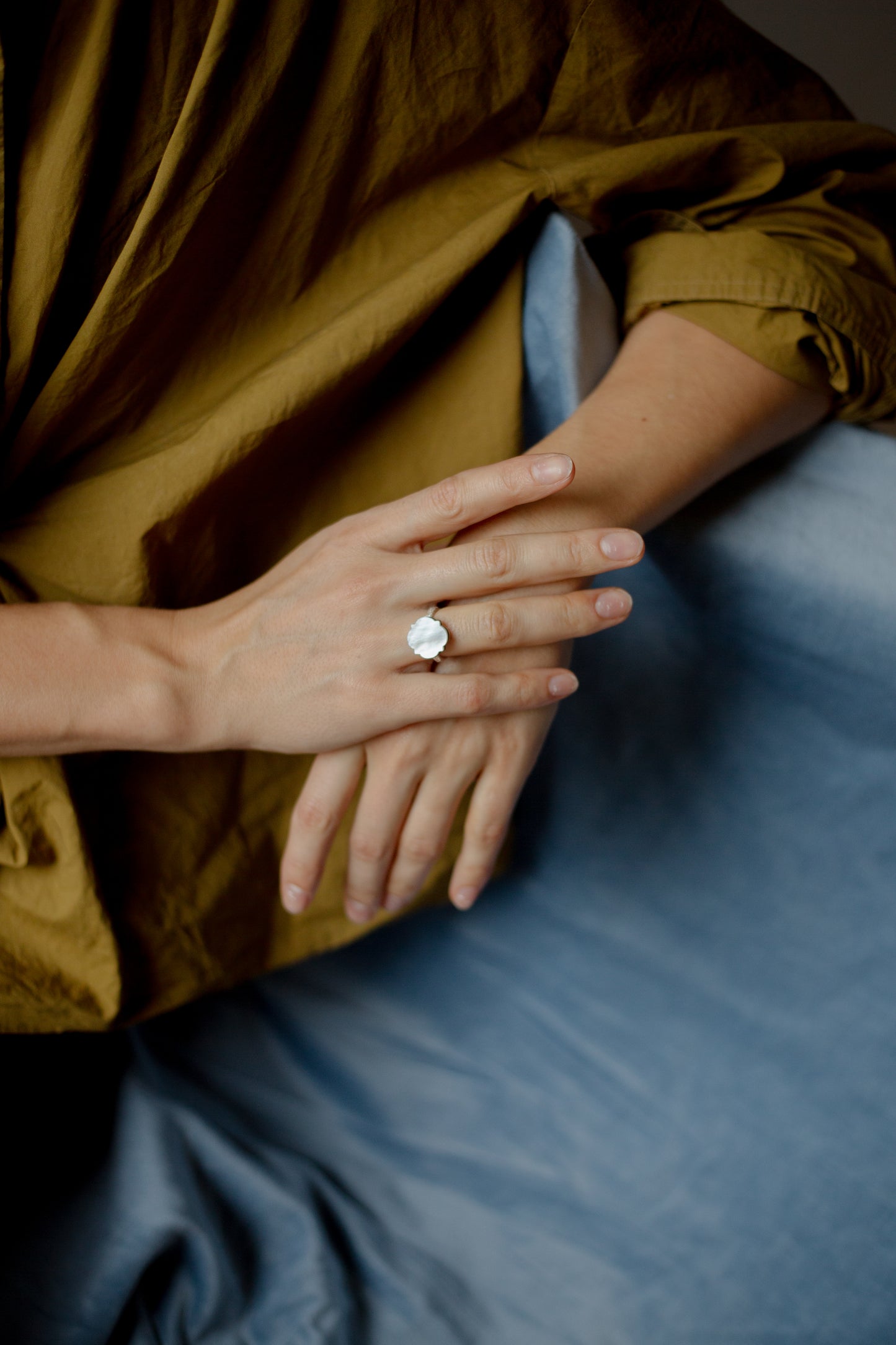 Quatrefoil ir perlamutras